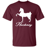 HACKNEY DESIGN 1 (white) 4HORSE G500 5.3 oz. T-Shirt
