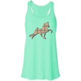 TENNESSEE WALKING PERFORMANCE HORSE  (BURBURY) B8800 Flowy Racerback Tank