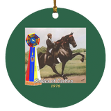 WGC SHADES OF CARBON SUBORNC Circle Ornament