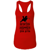 HAPPILY EVER AFTER (TWH Performance) Blk NL1533 Ladies Ideal Racerback Tank