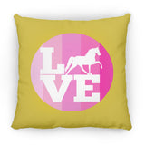 LOVE TWH PLEASURE SHADES OF PINK ZP18 Large Square Pillow