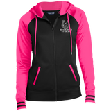 BLACKBURN STABLES (WHITE) LST236 Ladies' Sport-Wick® Full-Zip Hooded Jacket