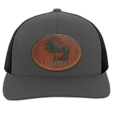 FRIESIAN ON LEATHER 104C Trucker Snap Back - Patch