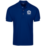 SUGAR CREEK FARM LOGO K420 Cotton Pique Knit Polo