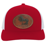 FRIESIAN ON LEATHER 104C Trucker Snap Back - Patch
