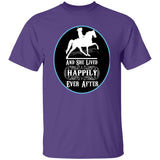 SHE LIVED HAPPY EVERY AFTER TWH PLEASURE G500 5.3 oz. T-Shirt