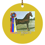 WGC SUNS DELIGHT D SUBORNC Circle Ornament