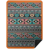 AZTEC 1 BSHL Premium Black Sherpa Blanket 60x80