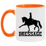 Dressage style 1 4HORSE AM11OZ 11 oz. Accent Mug