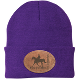MISSOURI FOX TROTTER ON LEATHER CP90 Knit Cap - Patch