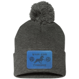 WALKIN ACROSS TENNESSEE TWH SP15 Pom Pom Knit Cap - Patch