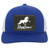 BIG LICKER OVAL 104C Trucker Snap Back - Patch