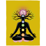 CHAKRAS PLUSH BLANKET (12 STYLES AND SIZES)