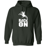 RACK ON RACKING (WHITE ART) G185 Pullover Hoodie