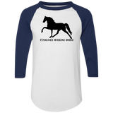 Tennessee Walker (black) 4HORSE 4420 Colorblock Raglan Jersey