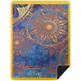 AZTEC 4 BSHL Premium Black Sherpa Blanket 60x80