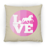 LOVE TWH PLEASURE SHADES OF PINK ZP16 Medium Square Pillow