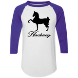 HACKNEY DESIGN 1 (black) 4HORSE 4420 Colorblock Raglan Jersey