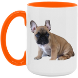 FRENCHIE PUPPY (4) AM15OZ 15oz. Accent Mug