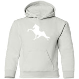 Tennessee Walking Horse Performance (WHITE) G185B Youth Pullover Hoodie