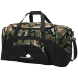 DISCOVERY PLACE LOGO 2023 DESIGN 1 BG99 Colorblock Sport Duffel