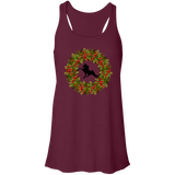 TWH PERFORMANCE CHRISTMAS WREATH B8800 Flowy Racerback Tank