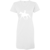 Missouri Fox Trotter LADY FINAL ART WHITE 3522 Ladies' V-Neck Fine Jersey Cover-Up