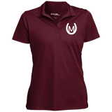 MANES RANCH (white) LST650 Ladies' Micropique Sport-Wick® Polo