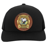 RED UMBERGER (TWH LEGENDS) HAT 104C Trucker Snap Back - Patch