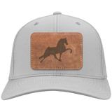 TENNESSEE WALKING HORSE PERFORMANCE LEATHER CP80 Twill Cap - Patch