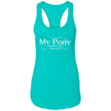 MY PONY NASHVILLE NL1533 Ladies Ideal Racerback Tank