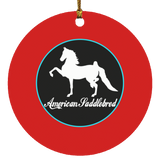 American Saddlebred SUBORNC Circle Ornament