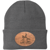 TURNIN AND BURNIN ON LEATHER CP90 Knit Cap - Patch