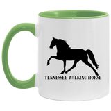 Tennessee Walker (black) 4HORSE AM11OZ 11 oz. Accent Mug