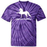American Saddlebred 2 (white) CD100 100% Cotton Tie Dye T-Shirt