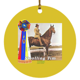 WGC STROLLING JIM SUBORNC Circle Ornament