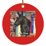 WGC I AM JOSE SUBORNC Circle Ornament