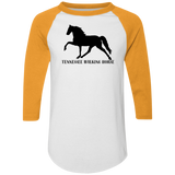 Tennessee Walker (black) 4HORSE 4420 Colorblock Raglan Jersey