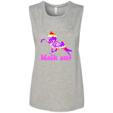 TIE DYE WALK ON B8803 Ladies' Flowy Muscle Tank