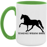 Tennessee Walker (black) 4HORSE AM15OZ 15oz. Accent Mug