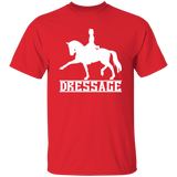 Dressage style 1(WHITE) 4HORSE G500 5.3 oz. T-Shirt