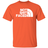 NOT SHIT FACED (WHITE) G500 5.3 oz. T-Shirt