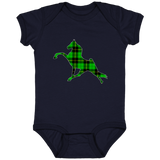 TWHGREENPLAIDFINAL 4424 Infant Fine Jersey Bodysuit