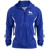 American Saddlebred 2 (white) JST63 Unisex Colorblock Raglan Anorak