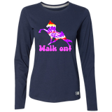 TIE DYE WALK ON 64LTTX Ladies’ Essential Dri-Power Long Sleeve Tee