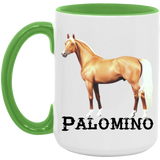 PALOMINO STYLE 1 4HORSE AM15OZ 15oz. Accent Mug
