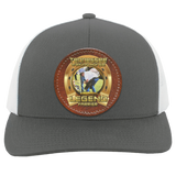 RED UMBERGER (TWH LEGENDS) HAT 104C Trucker Snap Back - Patch
