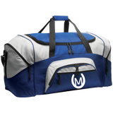 MANES RANCH (white) BG99 Colorblock Sport Duffel