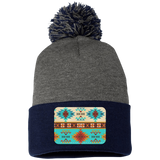 DUTTON RANCH 1 SP15 Pom Pom Knit Cap - Patch