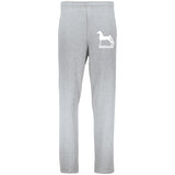 Morgan 596HBB Youth Dri-Power Open Bottom Pocket Sweatpants